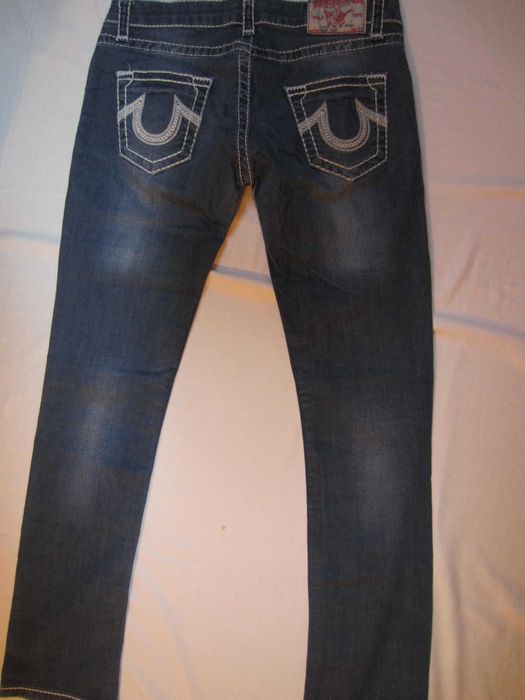 Blugi dama True Religion,masura W32 si W26 stare f. buna