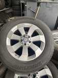 Jante mercedes 18  cu anvelope bridgestone aproape noi 265 65 18