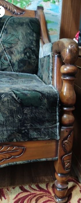 Диван. Ручной работы. Дерево