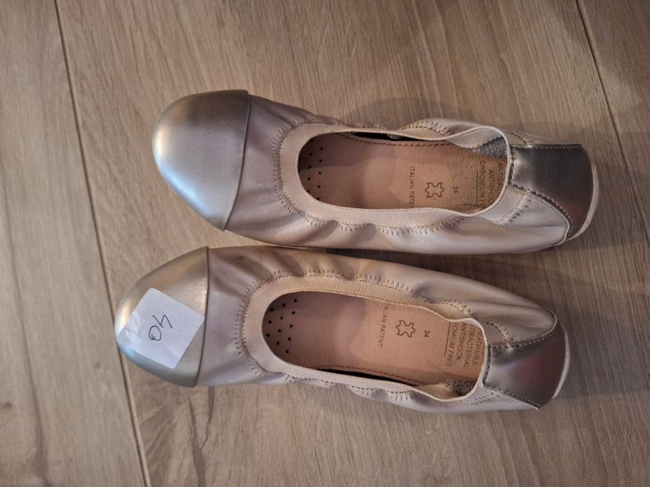 De vanzare balerini fete Geox & Zara din piele