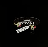 Bijuteria Royal cercei din aur 14k 1.55 gr