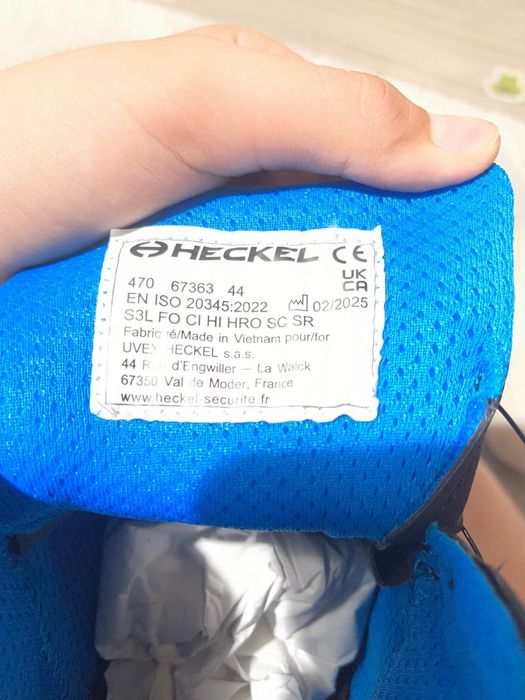 Bocanci Heckel*Uvex S3 BOA marimea 44