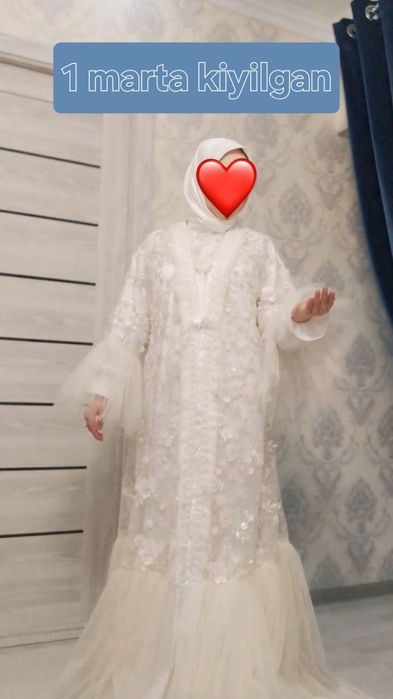 Келинлик либослари,  пасти янги,  холати аъло