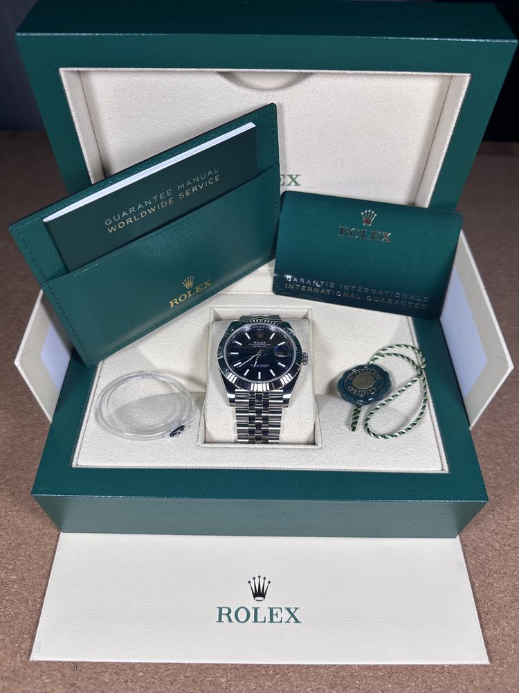 Rolex Datejust 41 albastru jubilee