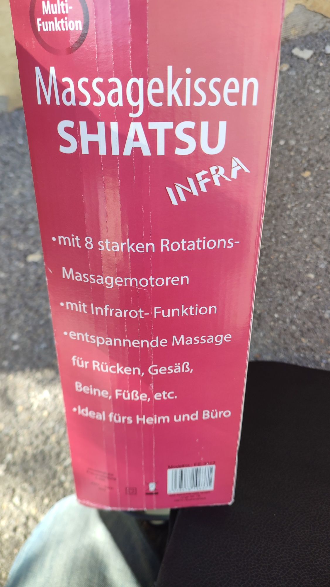 Aparat de masaj Shiatsu infra