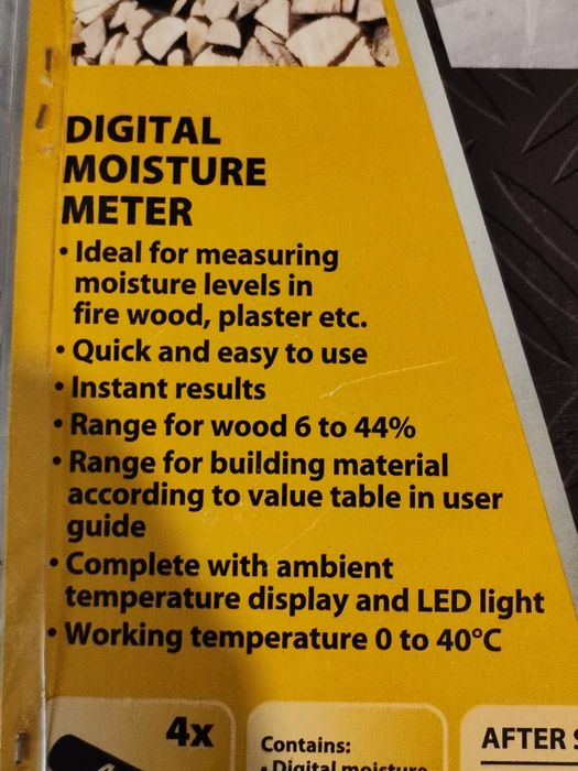 Aparat măsurare umiditate Workzone EM4807 nou sigilat