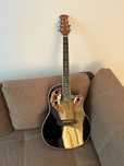 Chitara electro-acustica Harley Benton HBO-850BK