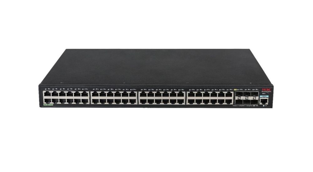 H3C S5170-54S-PWR-EI — Yangi, 48xPoE + 6x10G SFP+ kommutator