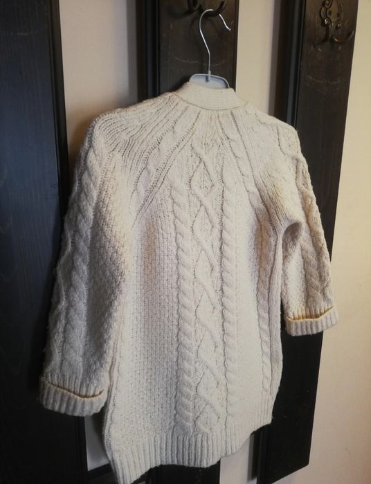 Pulover Zara fete cu mânecă trei sferturi 122 cm 7 ani