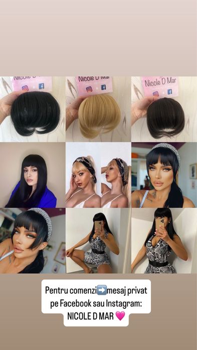 Breton Nicole D Mar/ extensii de par/ cu clip-on/ clips / suvite