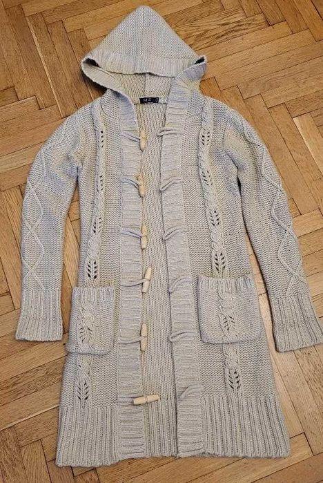 Pulover rustic gros impletit mar S