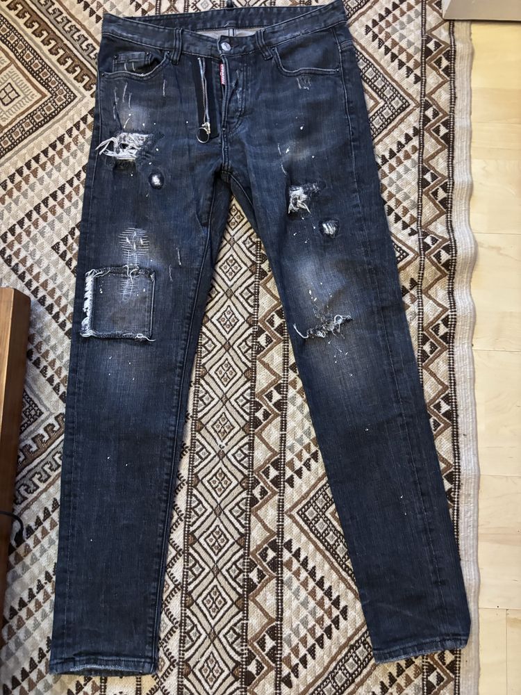 Blugi Dsquare2; 100 % Autentici  Slim jeans 'Masura 31  italia