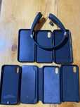 iPhone X accesorii,pachet 2huse,power case,casti bluetooth 5.0