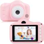 Детски фотоапарат STELS X750 с 16GB, Селфи камера, Full HD, Игри