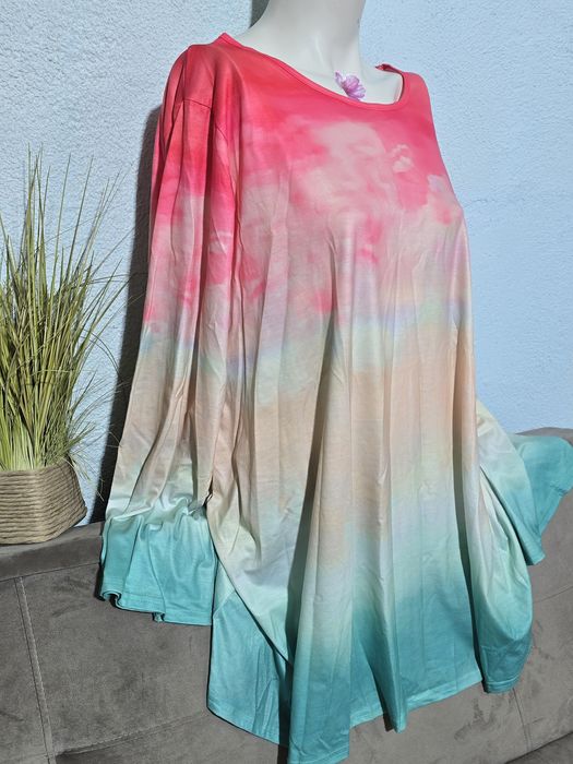 Bluza tip rochie dama lejera 4XL