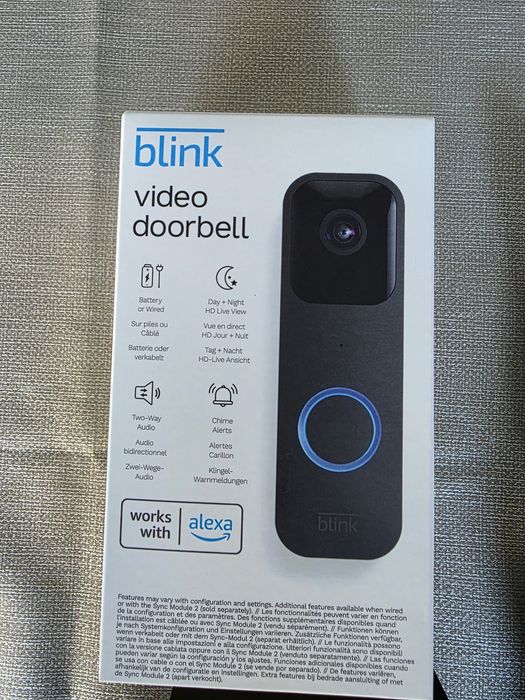 Interfon blink cu carcasa pentru montare