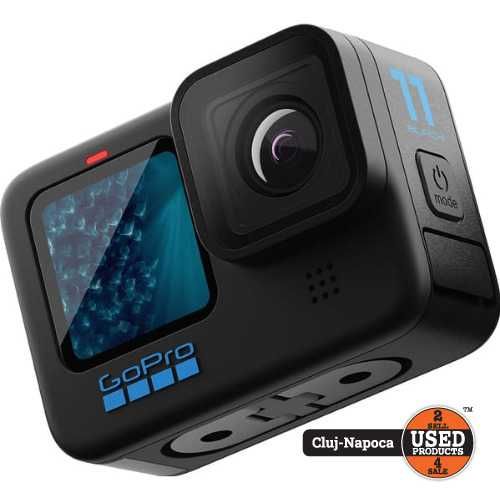 Camera video sport GoPro HERO11 Black, 5.3K, 27 Mp | UsedProducts.ro