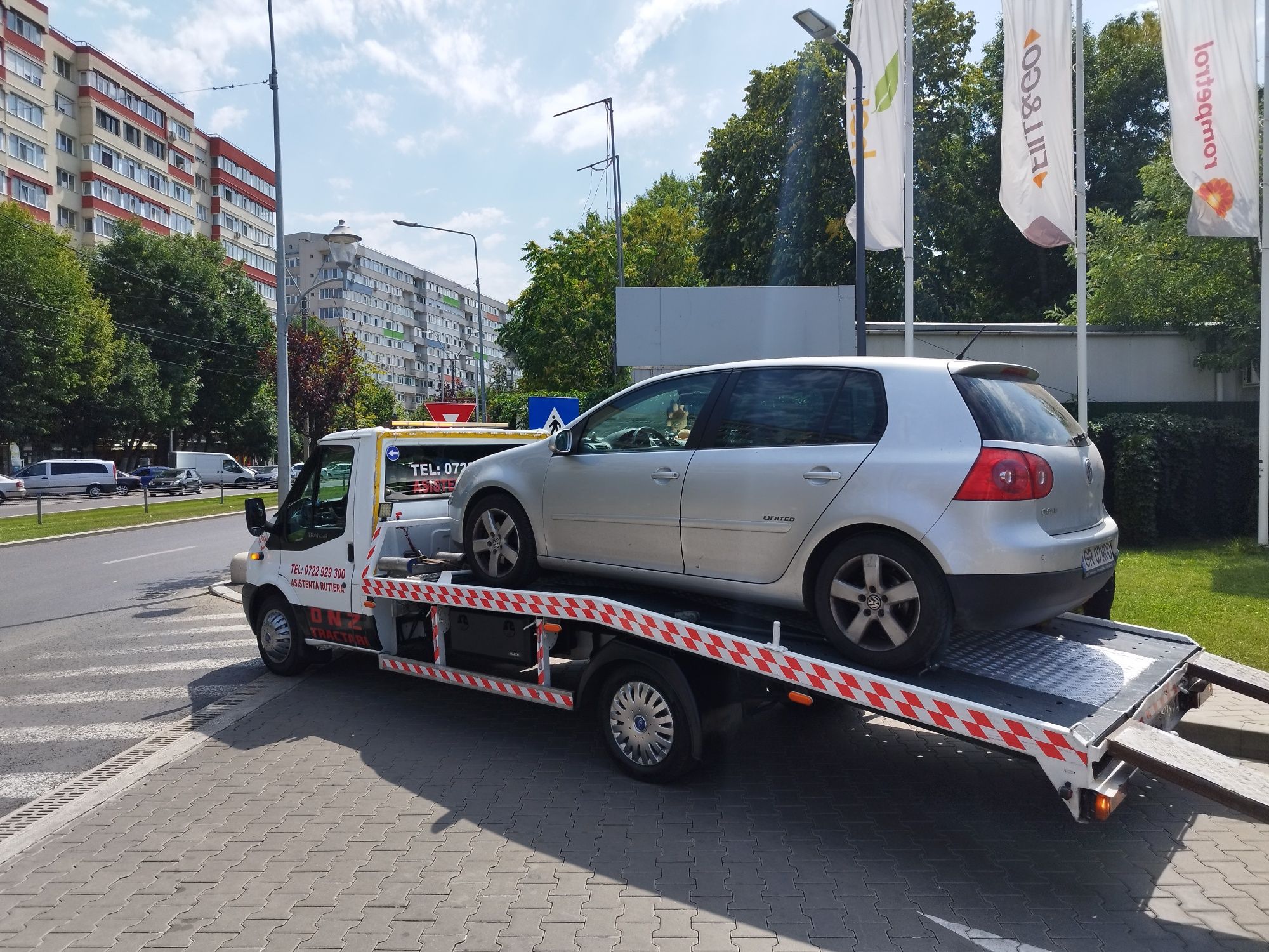 Platforma tractari NON STOP, București și Ilfov, Autostradă
