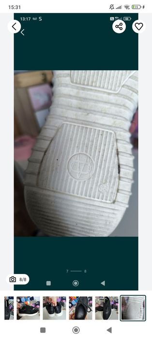 Sneakers Massimo Dutti piele naturala 36