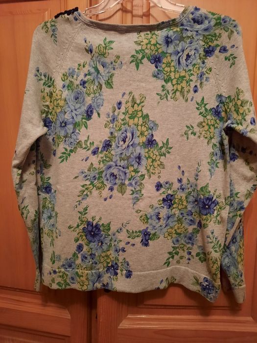 Pulover dama cu guler dantelat mărimea 48-50