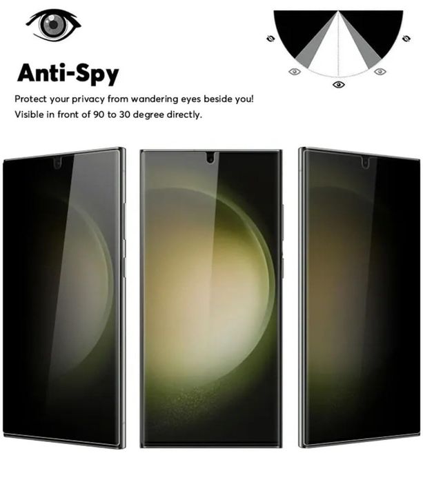 Матов Privacy Хидрогел Протектор за Дисплей Samsung Galaxy S25 / S24 U