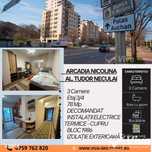 Arcadia Nicolina I Al.Tudor Neculai-etaj 3/4, 77Mp, 3CD+Loc de parcare
