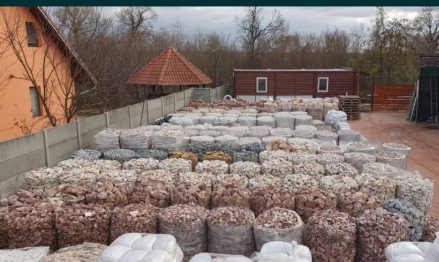 Piatra decorativa gradina rotunjita si colturoasa,bolovani decorativi