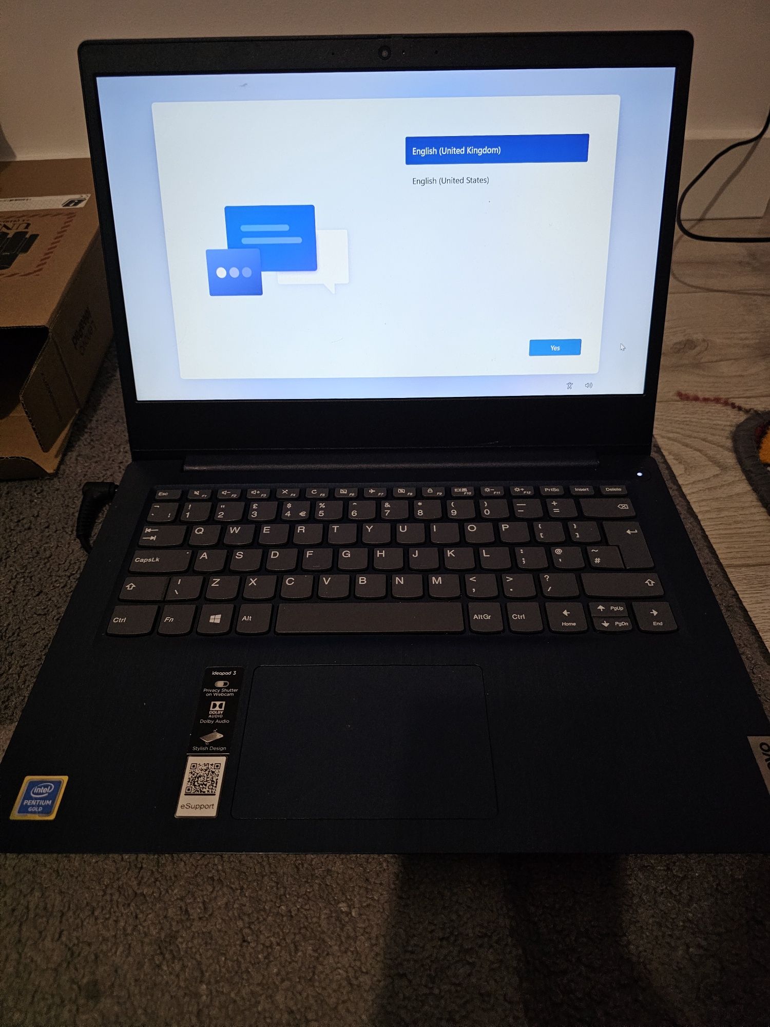 Laptop Lenovo ideaPad 3
