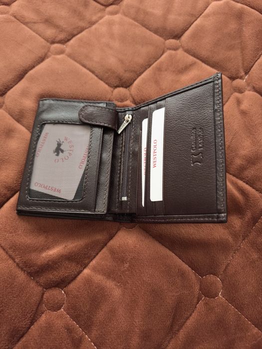 Портмоне от естествена кожа