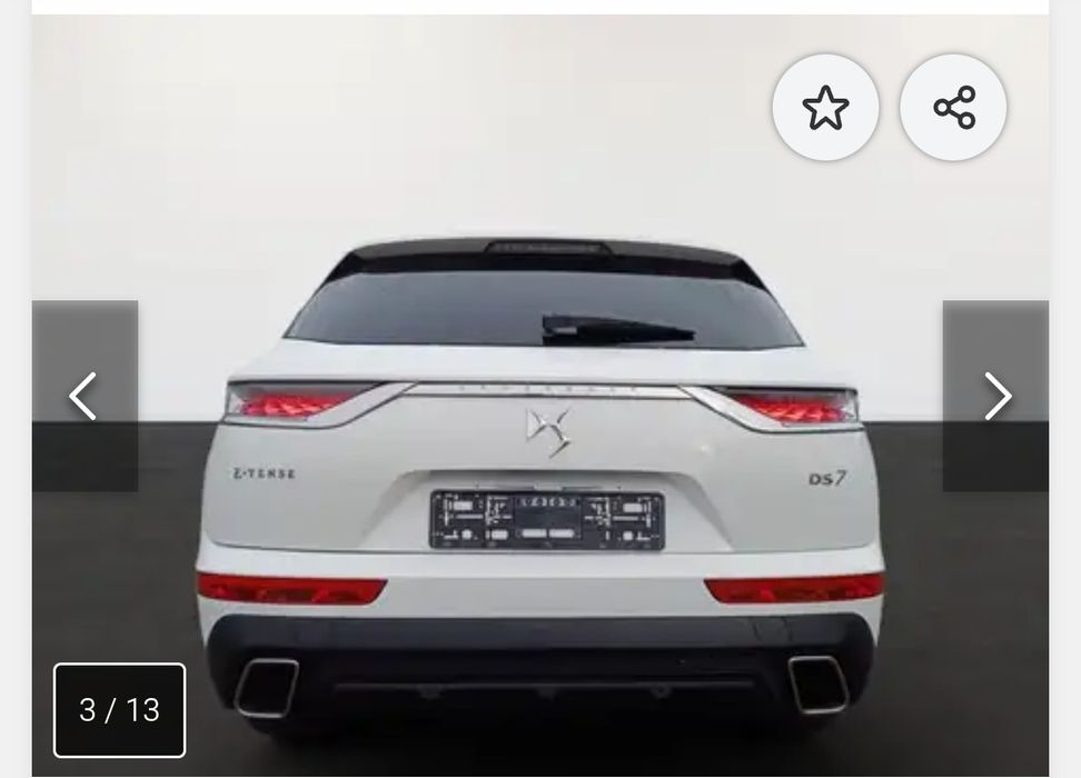 Citroen ds7  на части 2.0  133 kw 177k D 2019г