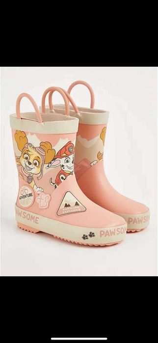 Cizme cauciuc / ploaie Minnie Mouse Patrula Catelusilor 21 EU/ 4 UK