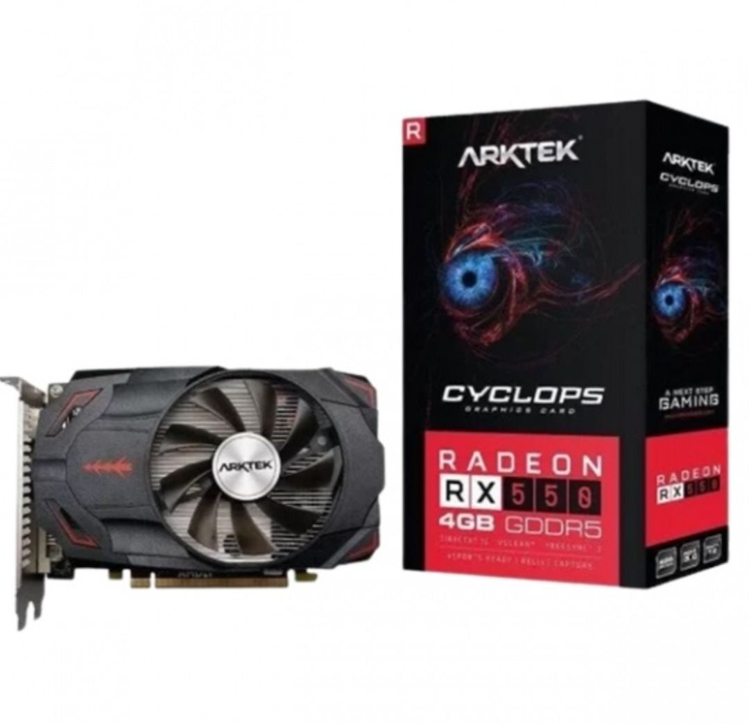 Видеокарты Arktek 3050, 1660super, 2060super, 1050ti, Rx550, Rx580