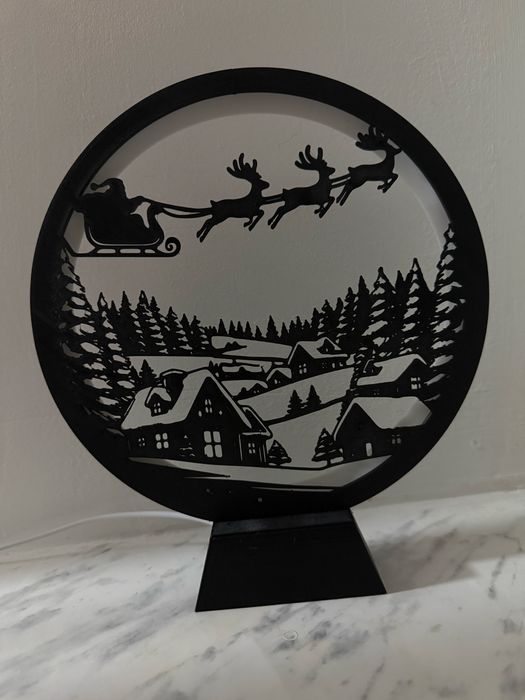 Christmas Ring Lamp LED - Lampa cu LED Craciun