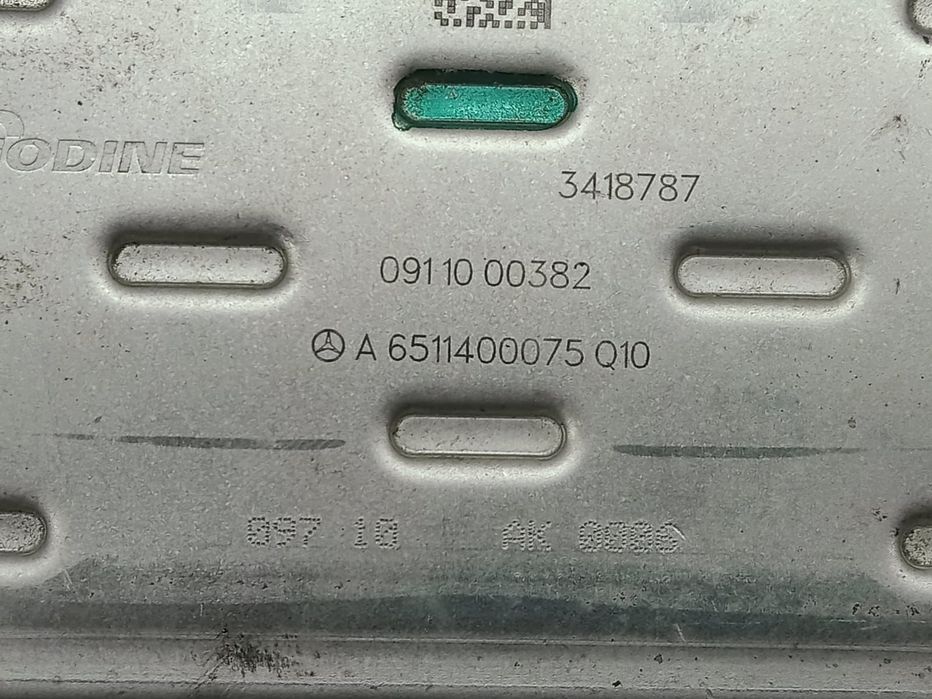 Racitor gaze 2.2 cdi om651 a6511400075 Mercedes-Benz C-Class W204/S204/C204 (facelift)