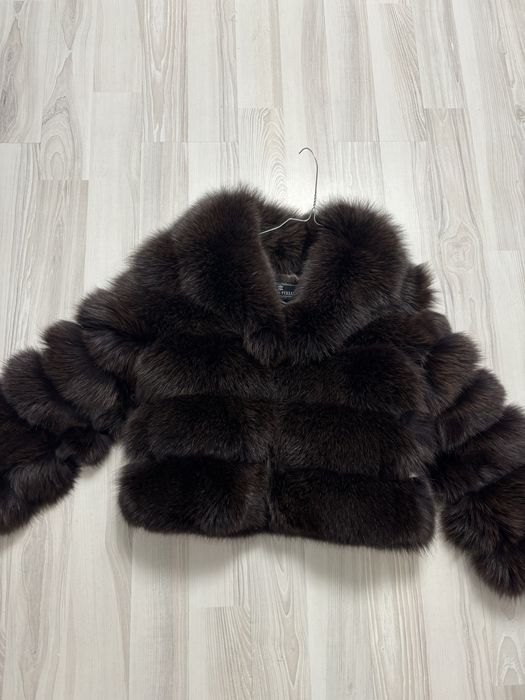 Blana naturala vulpe Full Maro