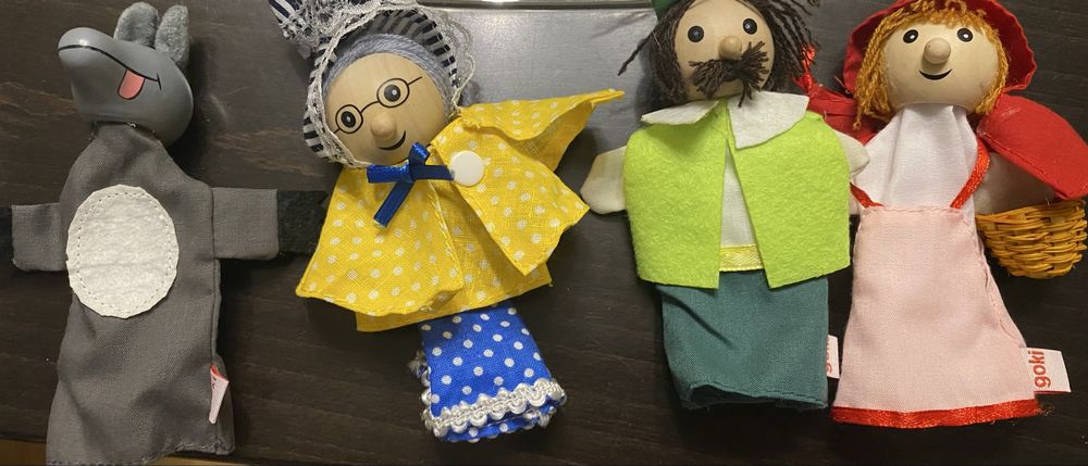 Кукли за пръсти Червената шапчица