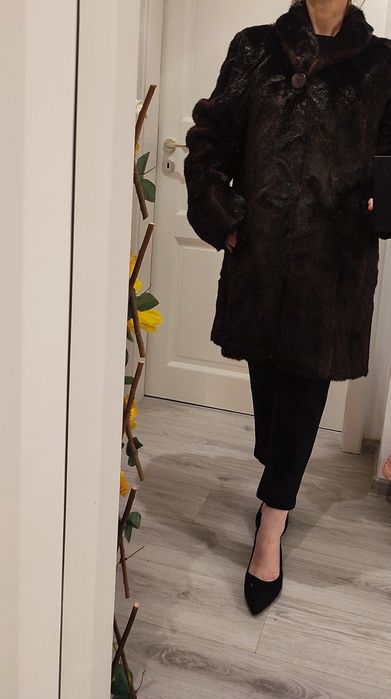 Blanita ecologica Helena Vera, trei sferturi, maro ciocolatiu