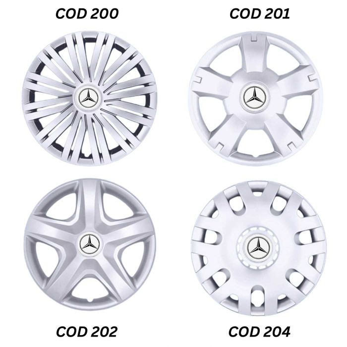 Capace roti R14 Mercedes diverse modele, pentru jante de tabla