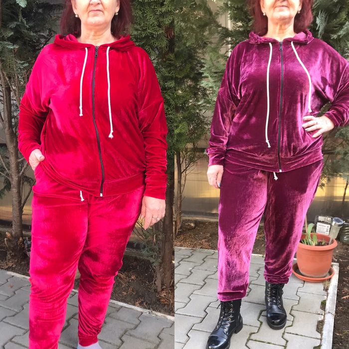 Trening catifea , dama- marimi mari