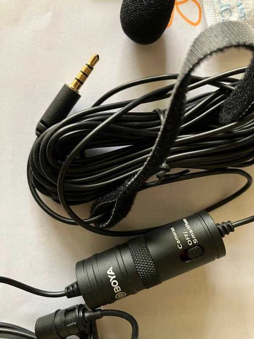 Microfon lavalieră stereo Boya BY-M1