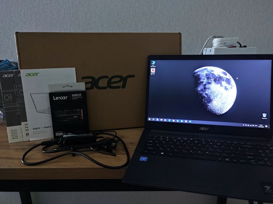 Acer Aspire 3 / 12ГБ ОЗУ / 1ТБ HDD / 256ГБ SSD / ЭКРАН 15,6/ N4000