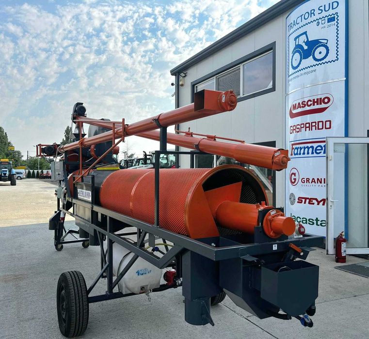Selector cereale si masina de tratat Dendani 4t.