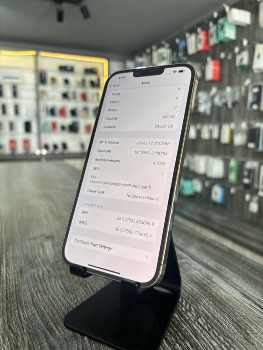 iPhone 13 Pro Max, Gold, 256GB, Baterie 89%