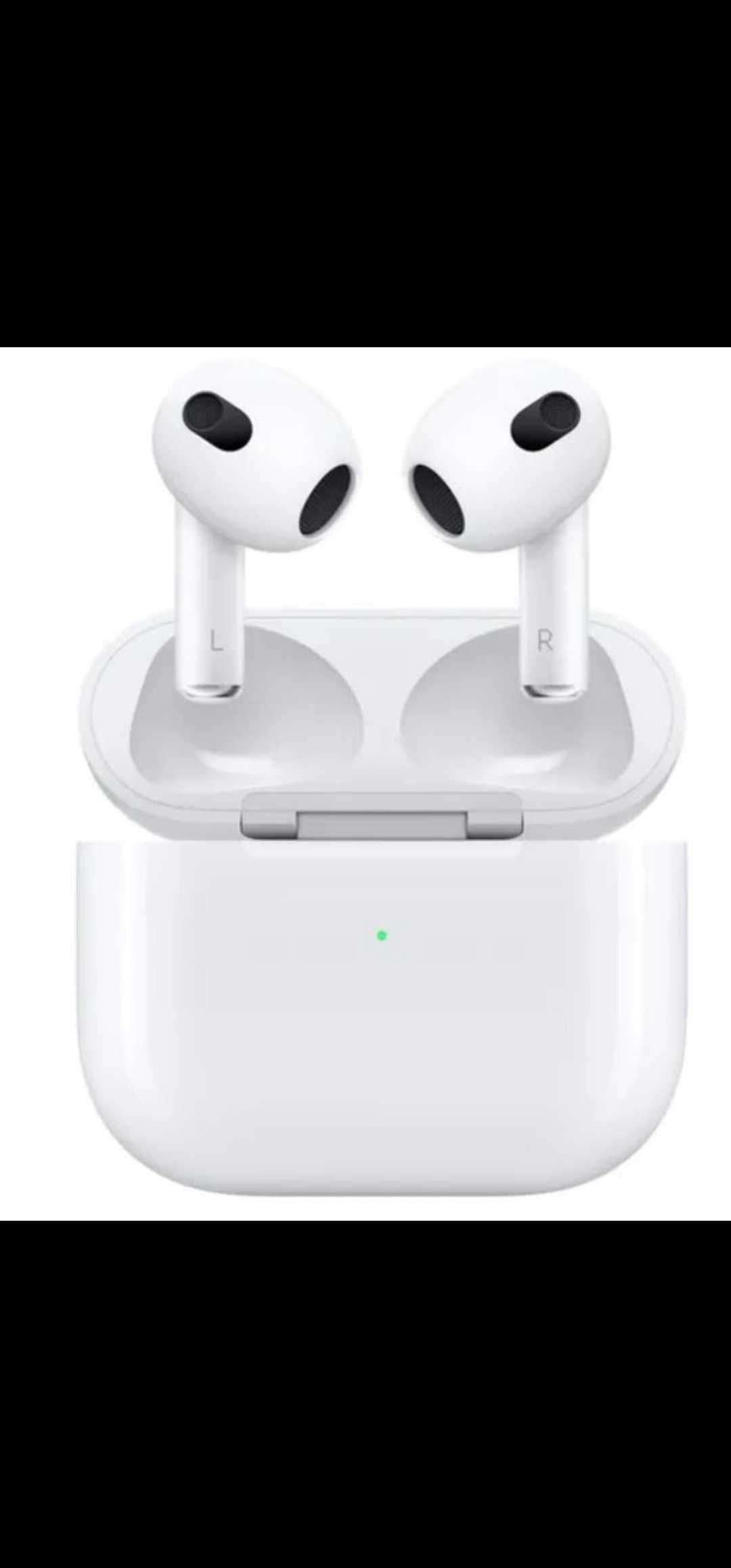 Casti Apple AirPods 3, Bluetooth, In-Ear, Microfon, Carcasa incarcare