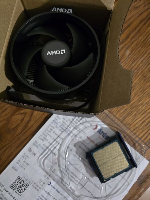 Процесор AMD RYZEN 5 7500F + охладител