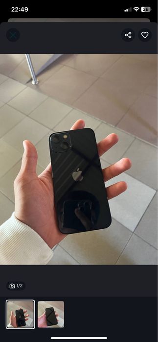 Продам айфон 13 каробка есть