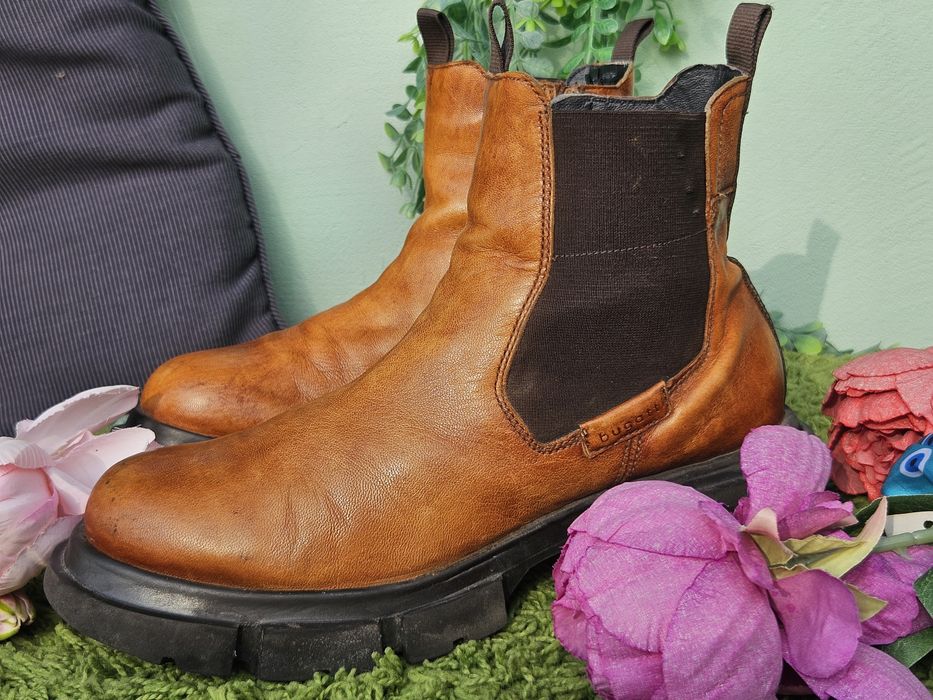 Bugatti ботуши от кожа N41