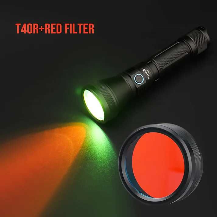 Lanterna tactica Trustfire T40R telecomanda + filtre