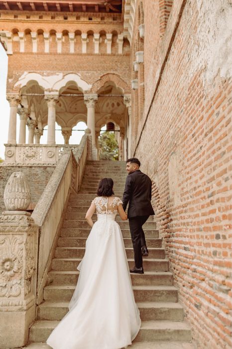 Rochie de Miresa și voal de 5 metrii