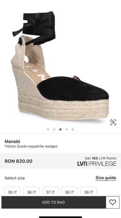 Sandale Manebi marimea 36 inchise in fata din piele intoarsa